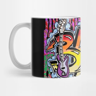 bass goth gothic art Mug